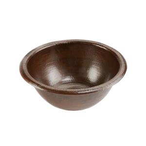 Premier Copper Products Round Sink - 14-in - Copper