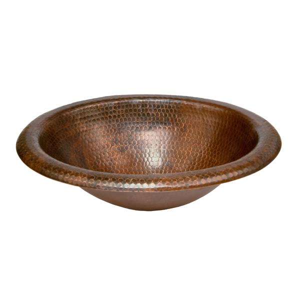 Lavabo ovale Premier Copper, Cuivre, 18 pox15 pox5 po