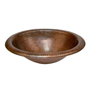 Lavabo ovale Premier Copper, Cuivre, 18 pox15 pox5 po