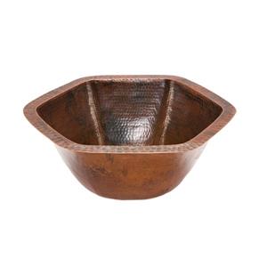 Premier Copper Products Hexagon Sink - Copper