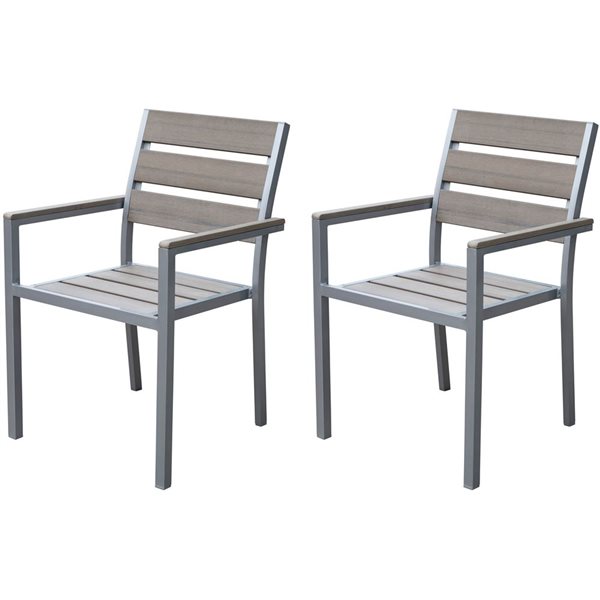 Ensemble de 2 chaises Gallant pour la terrasse