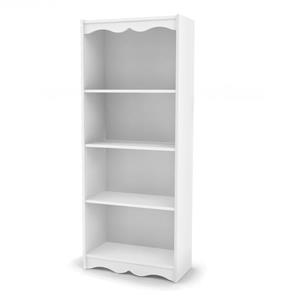 CorLiving 60-in x 24-in x 12-in Frost White Tall Bookcase