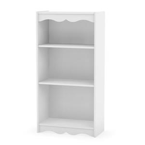 CorLiving 48-in x 24-in x 12-in Frost White Tall Bookcase