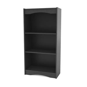 CorLiving 48-in x 24-in x 12-in Midnight Black Tall Bookcase