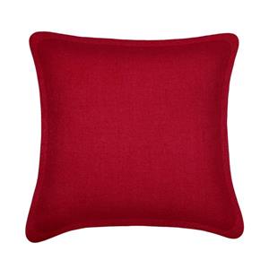 Coussin décoratif Millano, tweed, rouge