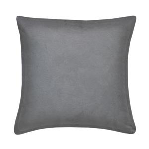 Coussin décoratif Millano, daim, gris