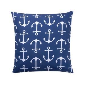 Millano Collection Navy and White Anchor Outdoor Cushion