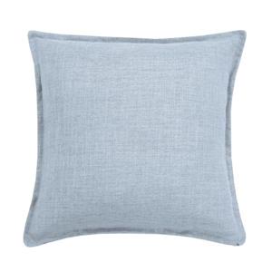 Coussin décoratif Millano, lin, bleu pâle