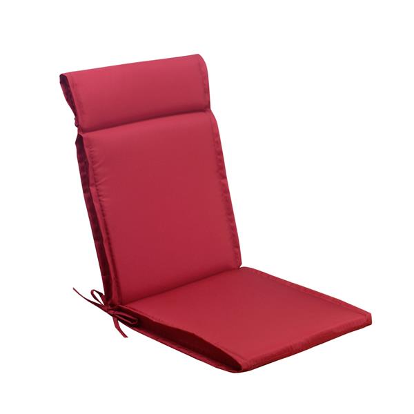 patio chair cushions burgundy