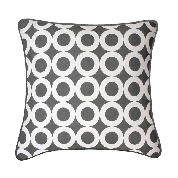 Millano Collection Decorative Gray Decoractive Cushion | RONA