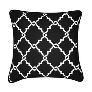 Millano Collection Tesla Black and White Decorative Cushion