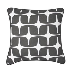 Millano Collection Liberty 18-in Grey Decorative Cushion