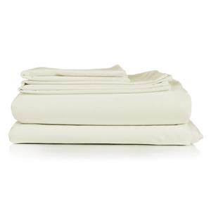 Millano North Home Bedding Millano Collection Twin 2-Piece Off-White Duvet Cover Set