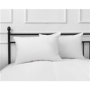 Millano Coolmax 20-in x 36-in Cotton Pillows (Set of 2)
