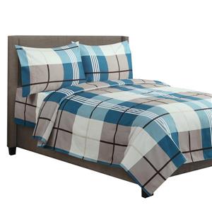 Millano Spencer Polyester Multiple Colours Queen Sheet Set (8 Pieces)