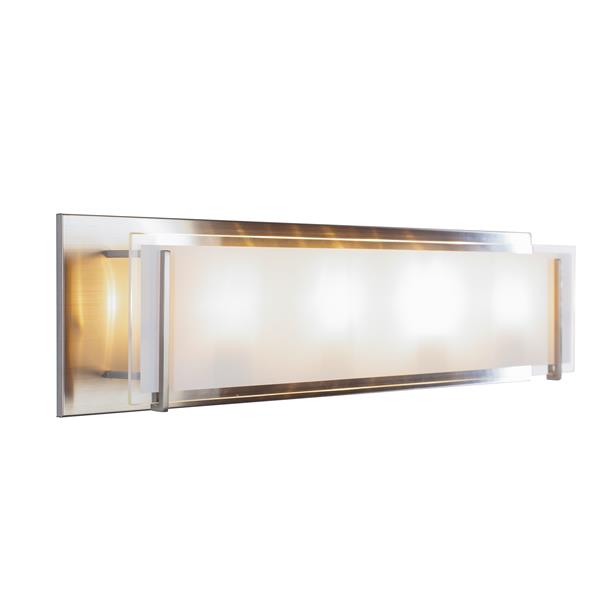 Levico Lighting Brina 4-Light 24-in Brushed Nickel Vanity Light