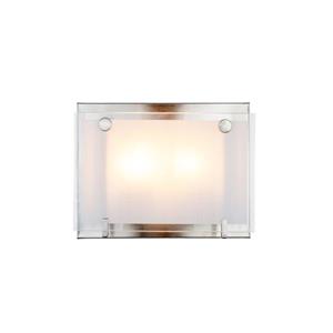 Levico Lighting Bree 8-in 2-Light Brushed Nickel Wall Sconce