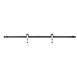 Système de rail pour porte coulissante Citi, blanc