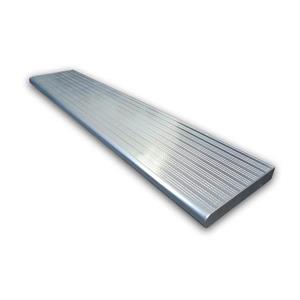 Pylex 9.75-in x 60.00-In Silver Aluminium Stair