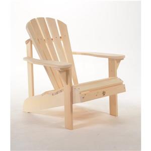 The Bear Chair Company Muskoka Outdoor Chair White Pine