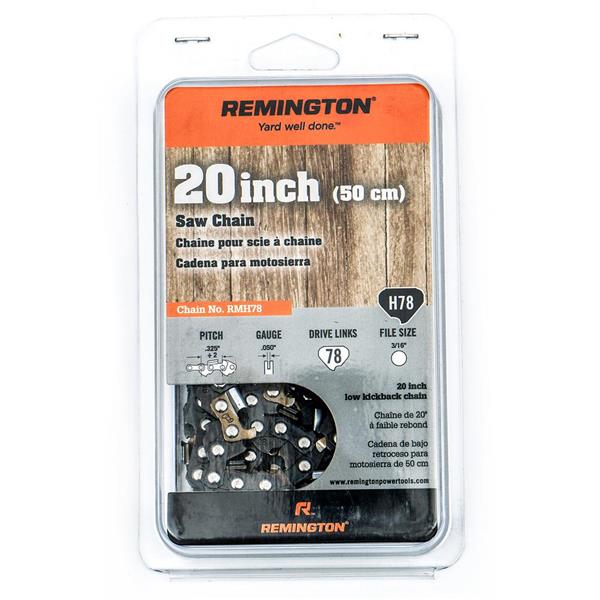 Replacement chain for remington store 16 inch electric chainsaw