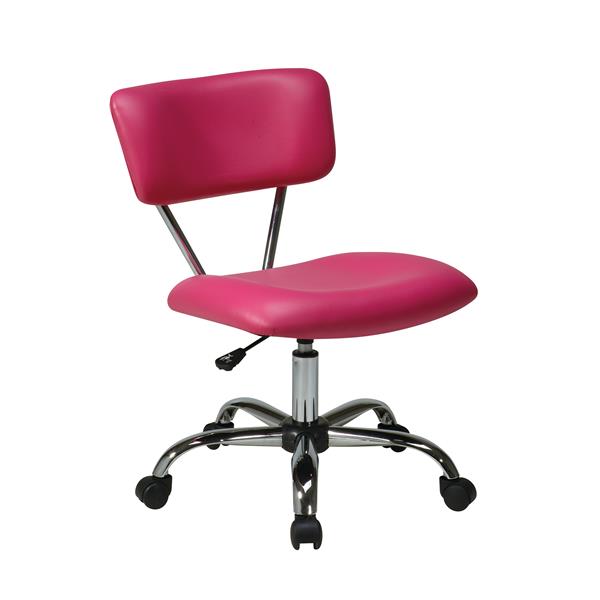 Ave Six Vista Office Chair Pink Vinyl 20 75 In ST181 V355 RONA   330064399 MainImage 001 L 