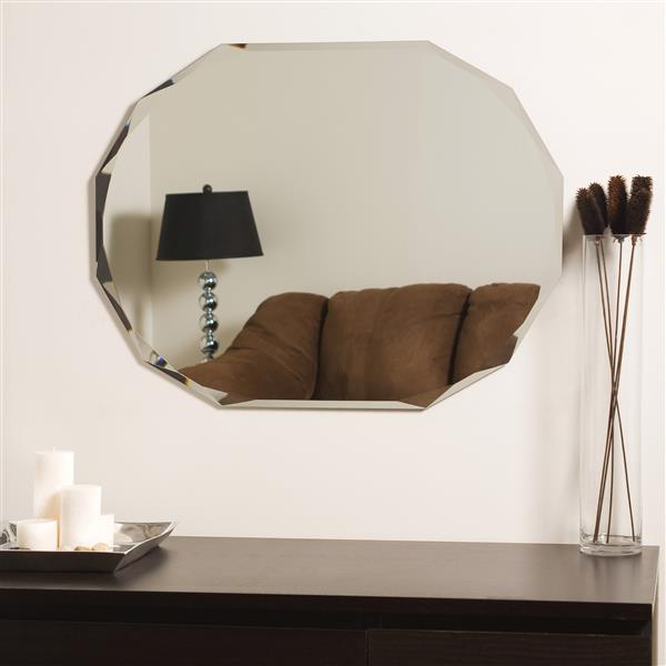 Miroir Diamond, 23,6 po, octogonal