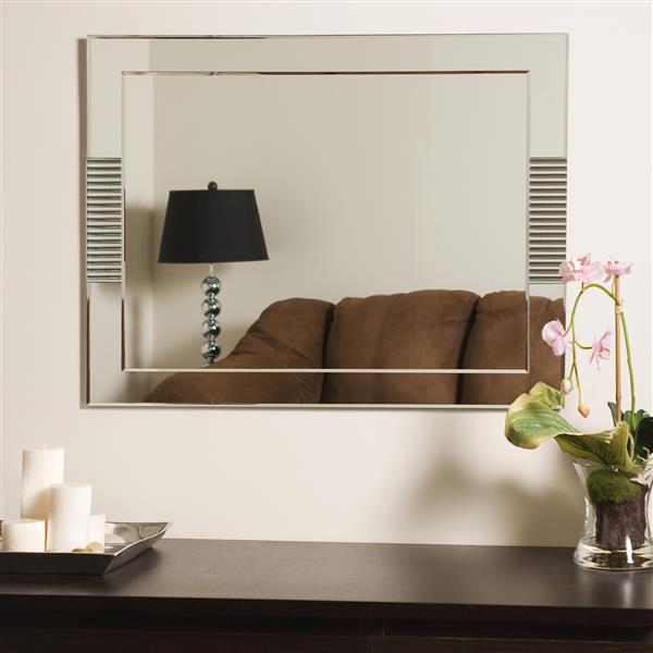 Decor Wonderland 23.6-in Francisca Rectangular Mirror