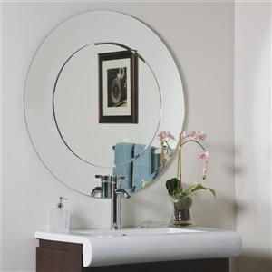 Decor Wonderland Oriana 35-in Round Mirror