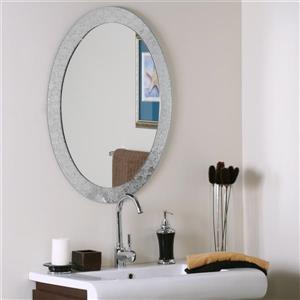 Decor Wonderland 23.6-in x 31.5-in Frameless Mirror