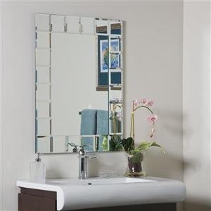 Decor Wonderland Montreal 23.6-in Rectangular Mirror