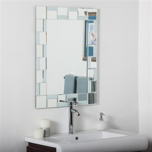 Decor Wonderland Quebec Mirror - 23.6-in - Rectangular