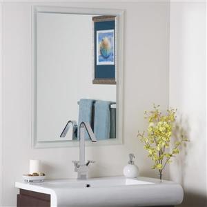 Miroir sans cadre, 23,6 po, biseauté