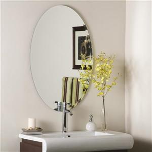 Miroir Helmer, 24 po, oval