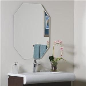 Decor Wonderland Frameless Octagonal  23.5-in Mirror