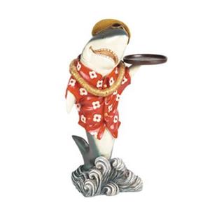 RAM Game Room Products 16-in Mini Shark Waiter Game Room Decor
