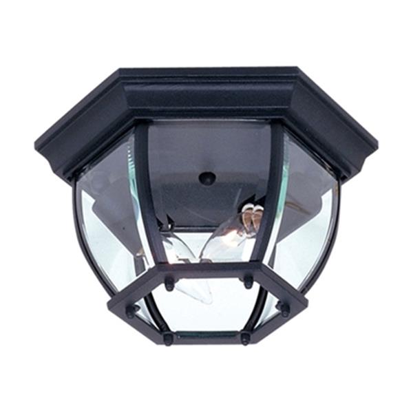 Artcraft Lighting Classico White 2-Light Outdoor Close To Ceiling Light