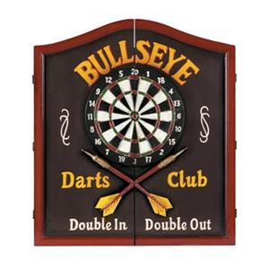 RAM Game Room Products 27-in x 24-in Bullseye Dartboard Cabinet