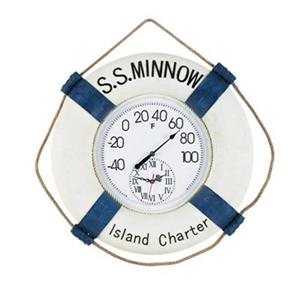 RAM Game Room Products 22-in White Welcome Aboard Thermometer
