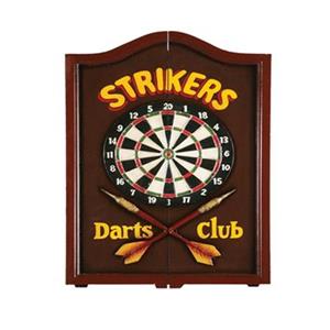 RAM Game Room Products 27-in x 27-in Strikers Dartboard Cabinet