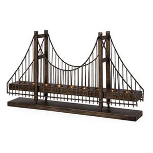 IMAX Worldwide 12366 Suspension Bridge Candle Holder,12366
