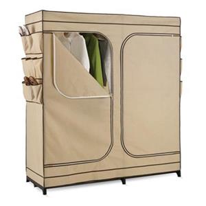 Honey Can Do WRD-01272 60-in Double Storage Closet,WRD-01272