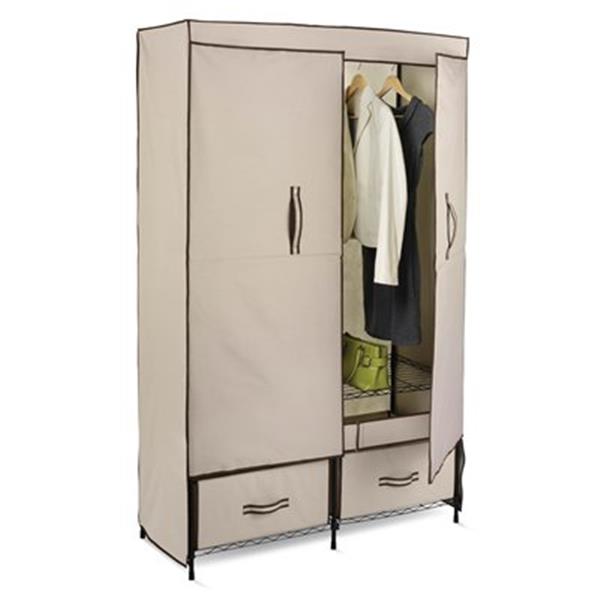 Honey Can Do Wrd 01274 43 In Double Wardrobe Garment Rack Wr Rona