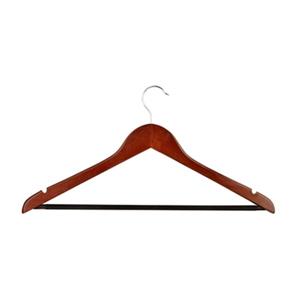 Honey Can Do Cherry Wood Hangers (Set of 24)