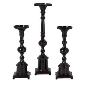 IMAX Worldwide Jacks Candlestands Candle Holder (Set of 3)