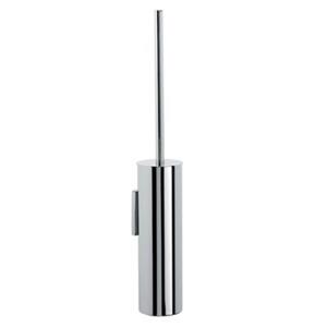 WS Bath Collections Skoati Stainless Steel Wall Mounted Toilet Brush Holder