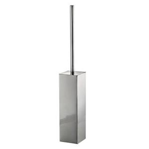 WS Bath Collections Skoati Stainless Steel Toilet Brush Holder