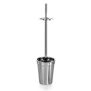 WS Bath Collections Skoati Stainless Steel Toilet Brush Holders