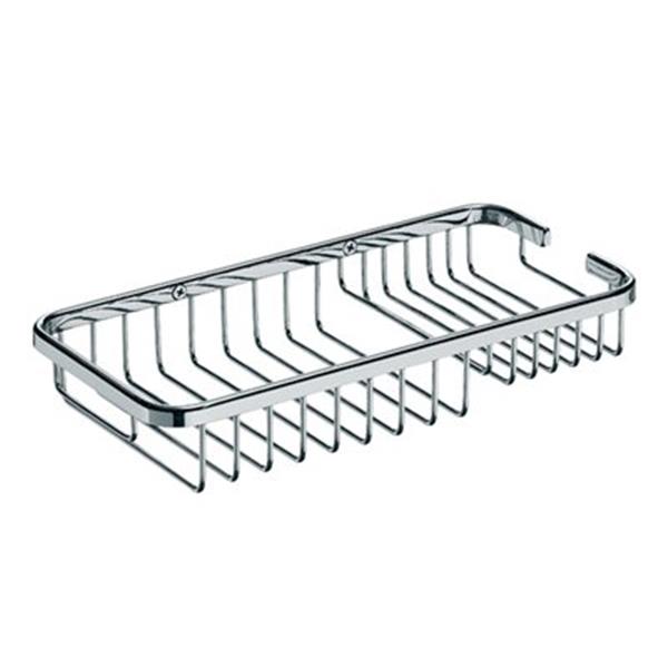 WS Bath Collections Filo 9.80-in Polished Chrome Shower Caddy