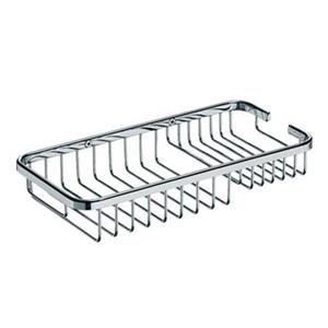 WS Bath Collections Filo 9.80-in Polished Chrome Shower Caddy